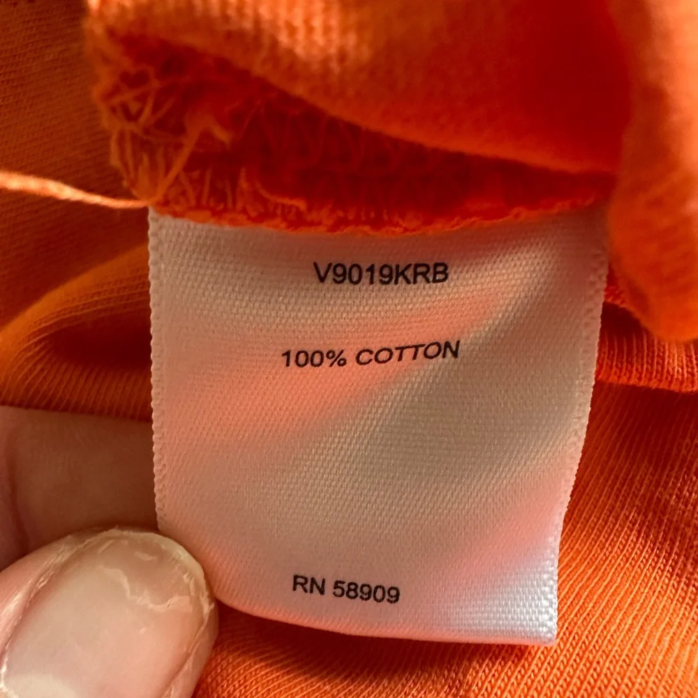 Chelsea & Violet Orange Comfy Romper - Picture 8 of 8